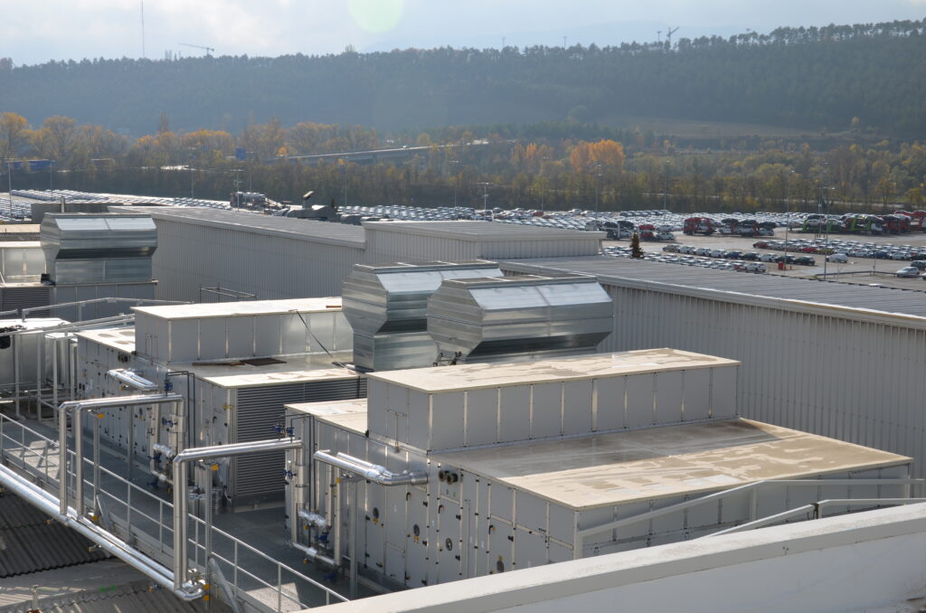 In Navarra, Spanien, hat Volkswagen ein Werk