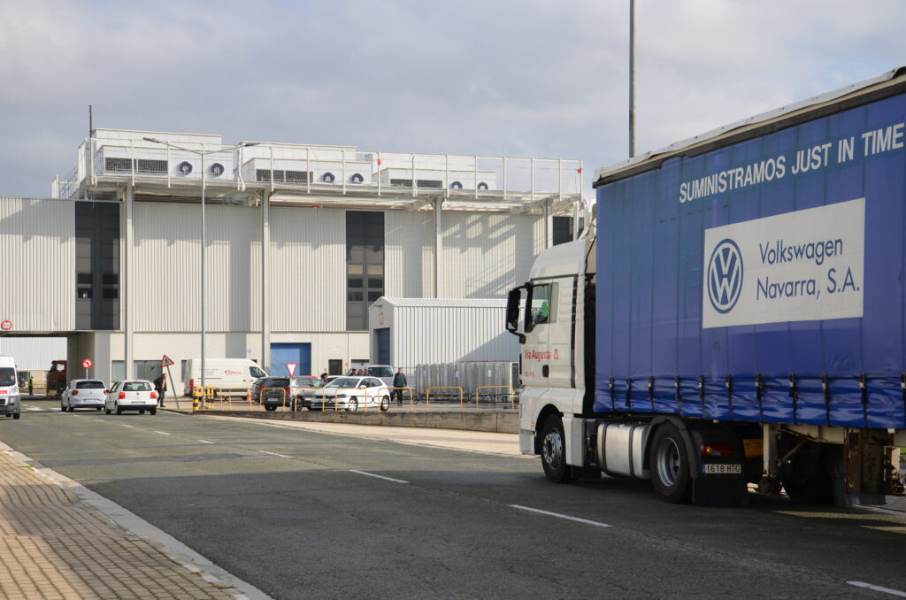 Volkswagen Produktionsanlage in Spanien